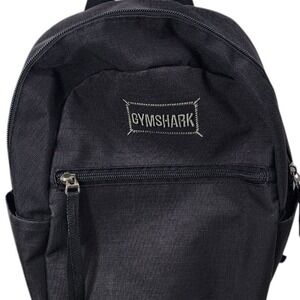 Gymshark Small Everyday Backpack Unisex Black Gym Bag Travel Sporty Ripstop